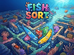 Igra Fish Sort