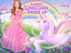 Igra Barbie unicorn dress up