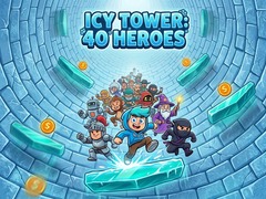 Igra Icy Tower: 40 Heroes