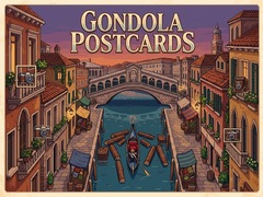 Igra Gondola Postcards