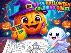 Igra Easy Halloween Coloring Quest