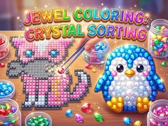 Igra Jewel Coloring: Crystal Sorting