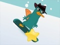 Igra Perry The Platypus Snowboarding