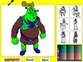 Igra Sherk Online Coloring
