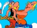 Igra Asterix Online Coloring Game