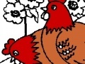 Igra Girl and Flower Online Coloring Game